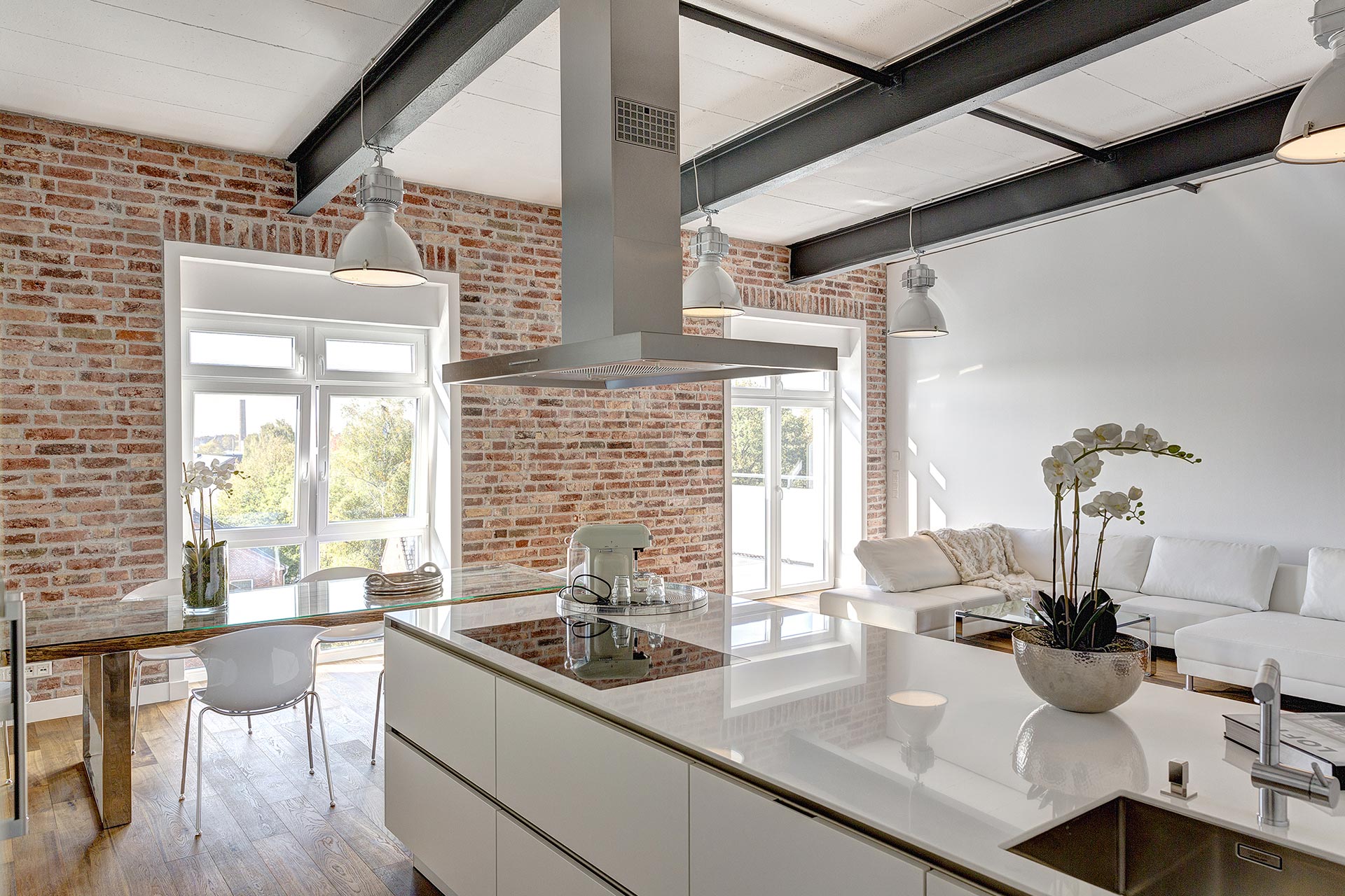 Blick in den Wohnraum