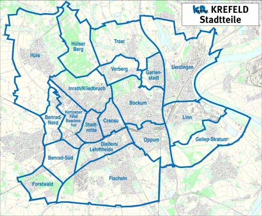 Stadtteile
