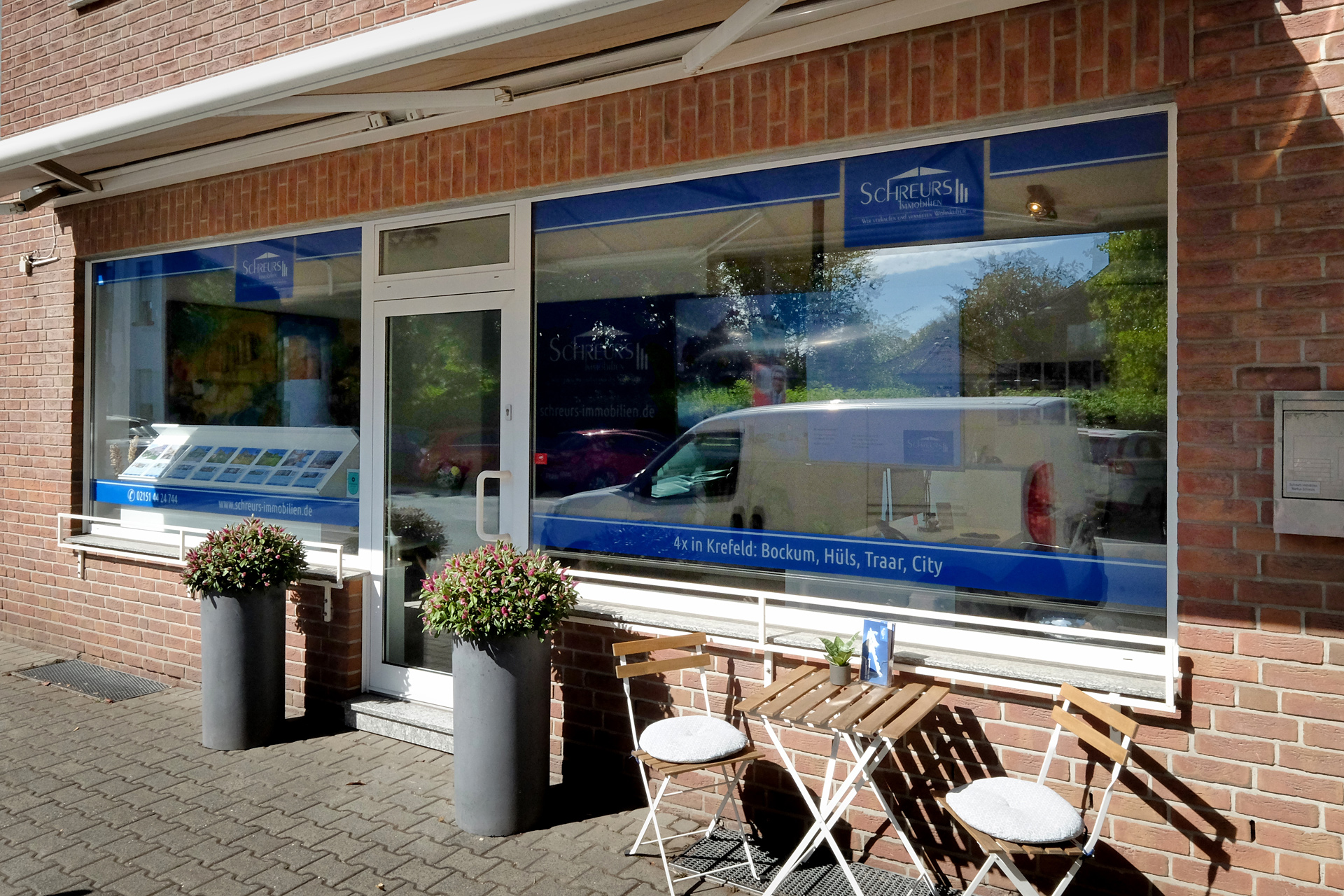 Außenansicht Schreurs Immobilien in Traar