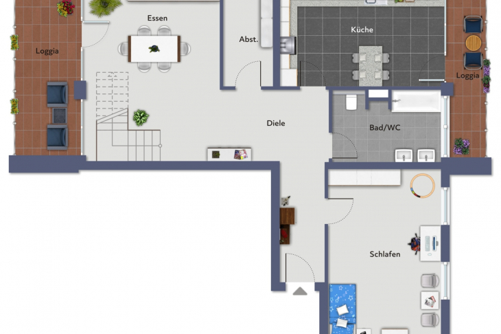 2. Etage