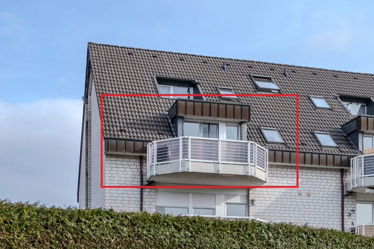 Gepflegte 3-Zimmer-ETW mit Süd-West-Balkon, Tiefgaragen- u. Außenstellplatz in Willich-Anrath Etagenwohnung in Willich / Anrath