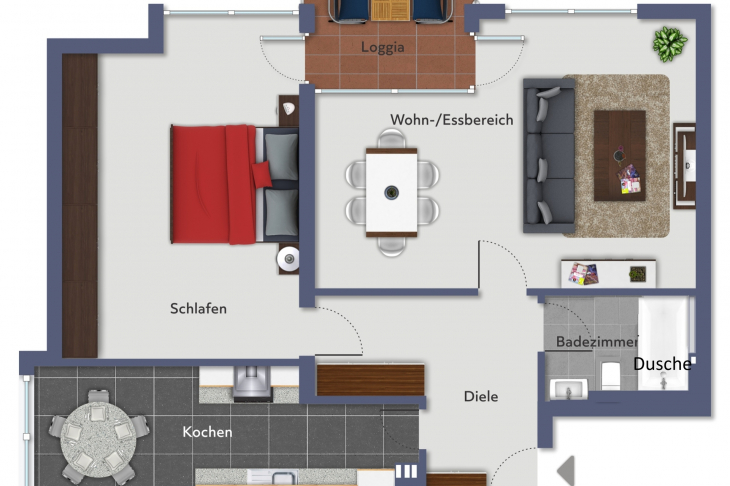 aktueller Grundriss