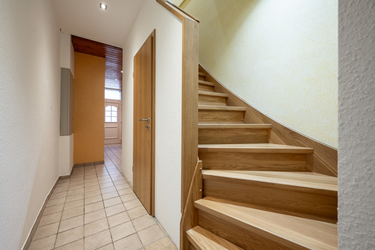 Aufgang in die erste Etage