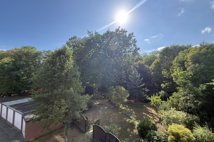 Ausblick Balkon