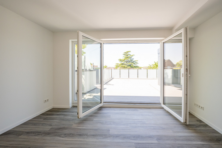 Ausgang zur Dachterrassse