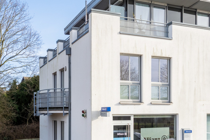 Außenansicht mit Blick zur Wohnung
