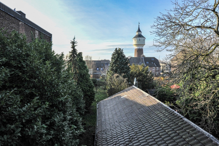 Aussicht auf den  Hülser Wasserturm