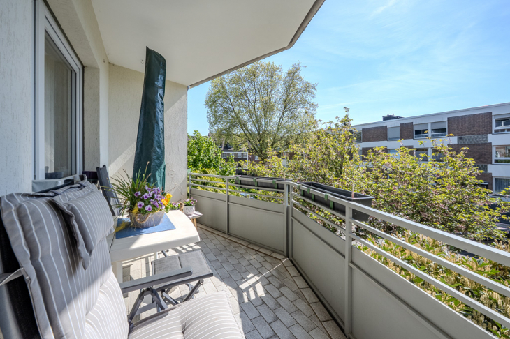 Balkon - Wohnung 1. OG