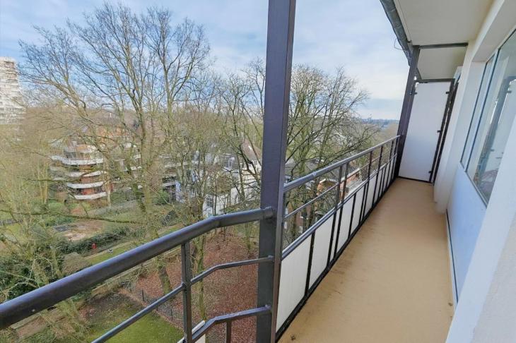 Balkon an den Schlafräumen