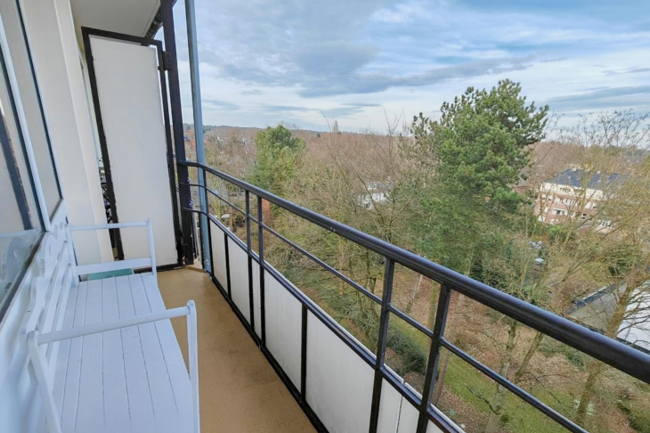 Balkon an den Schlafräumen