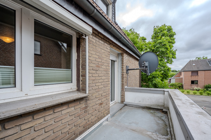 Balkon mit Ausrichtung nach Westen