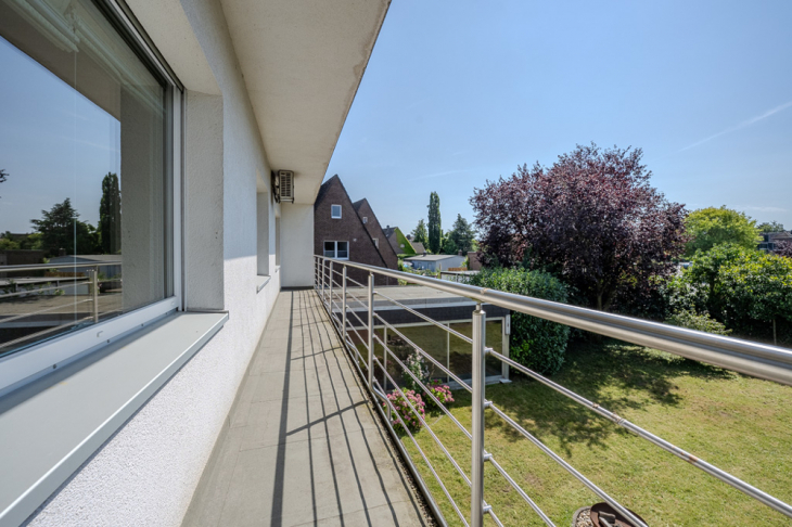 Balkon zur Gartenseite
