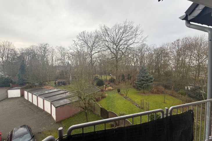 Blick auf den Garten