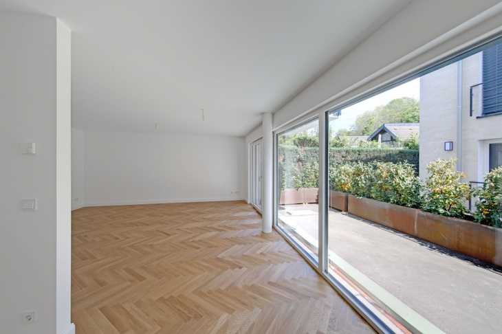 Blick auf die Terrasse