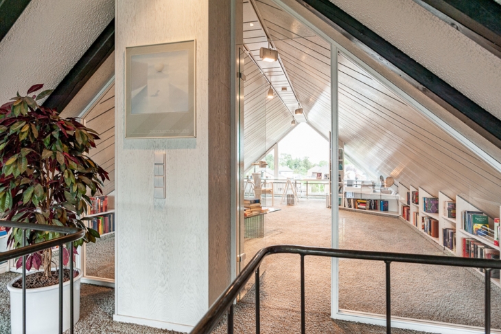 Blick in den ausgebauten Spitzboden