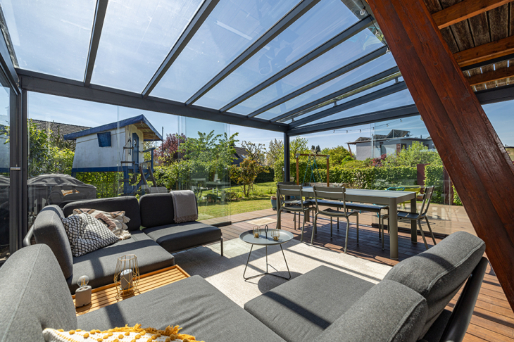 Blick in den Garten