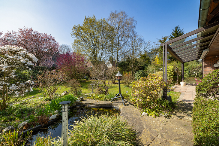 Blick in den Garten