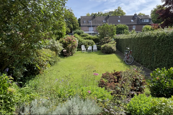 Blick in den herrlichen Garten