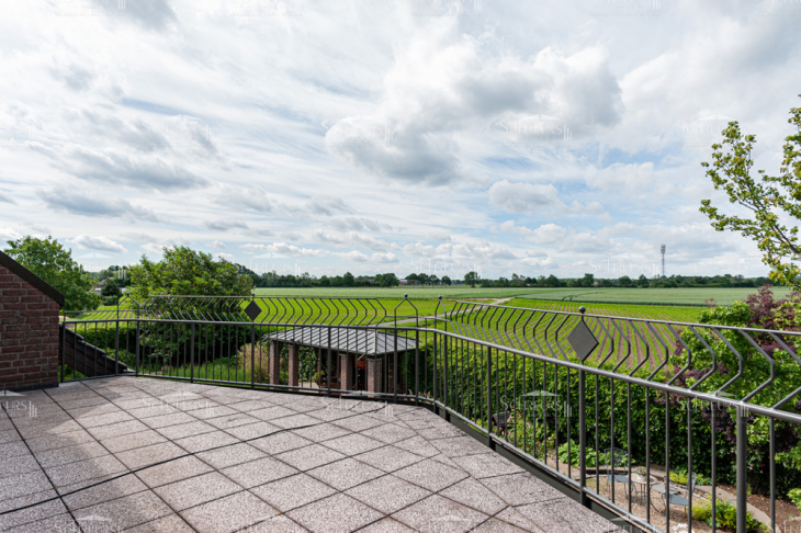 Blick vom Balkon