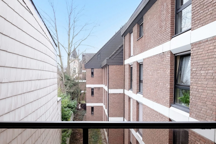 Blick vom Balkon