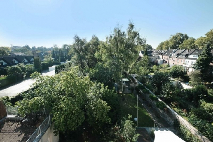 Blick vom Balkon
