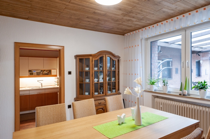 Blick vom Esszimmer