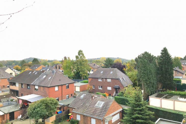 Blick vom oberen Balkon