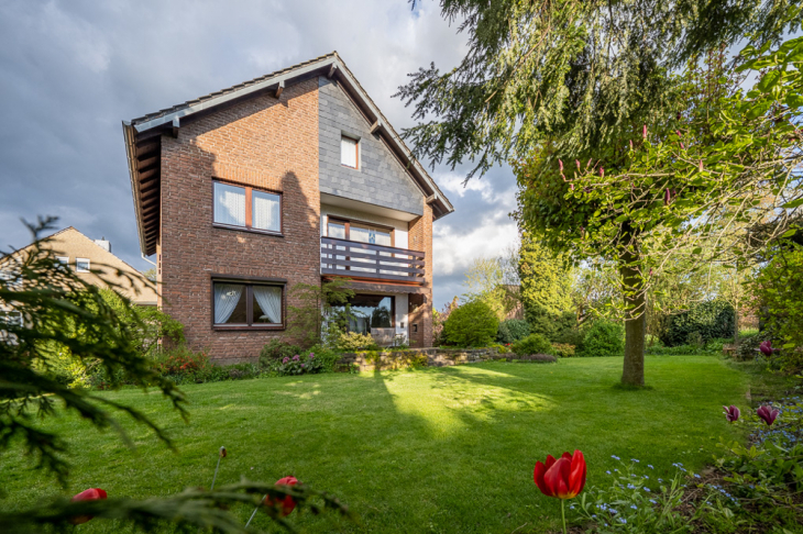 Blick zum Haus