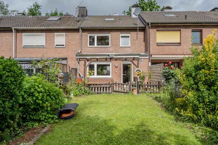 Blick zum Haus