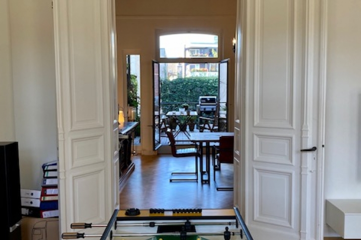 Blick zur Terrasse