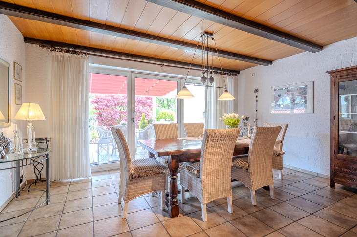 Blick zur Terrasse