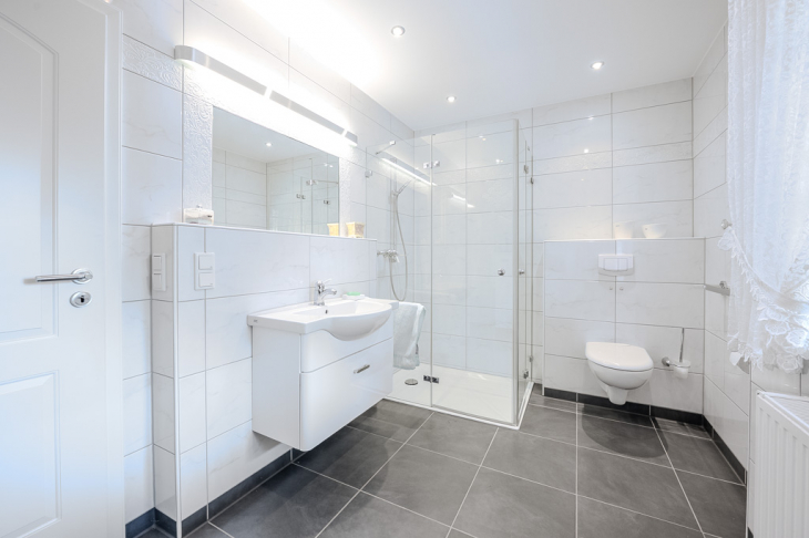 Bodentiefe Dusche