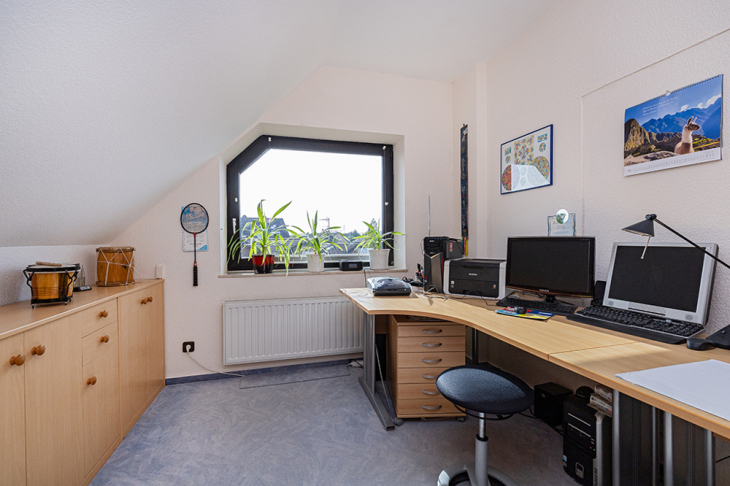 Büro im Dachgeschoss