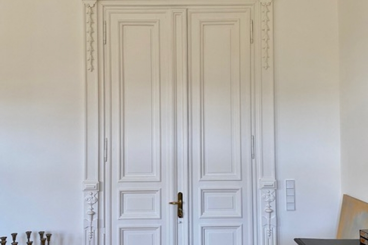 Detail Türe mit Supraporta