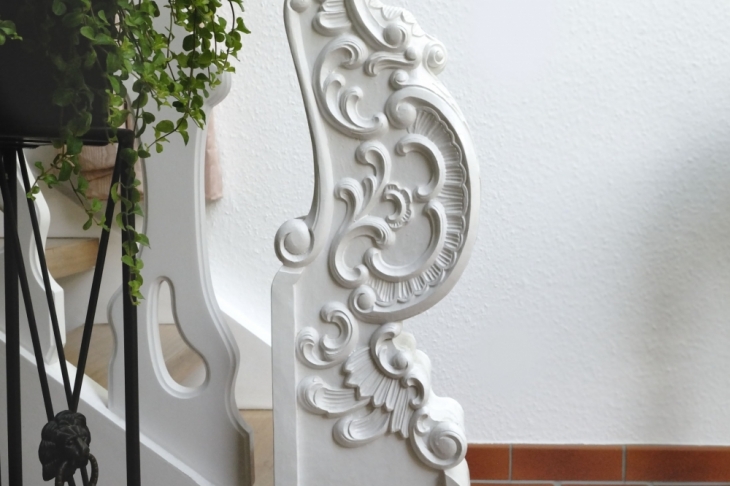 Details Holztreppe