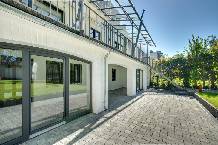 Die 2. Terrasse zum Garten