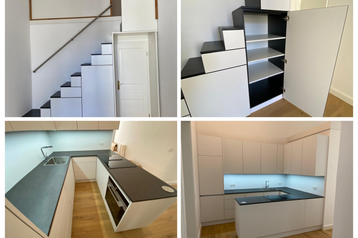 Einbaute Möbelierung( Kann gegen Abstand übernommen werden)