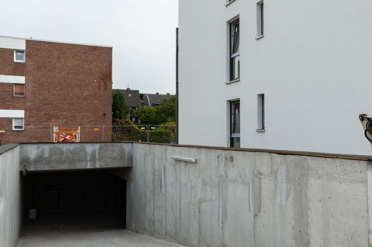 Einfahrt zur Tiefgarage