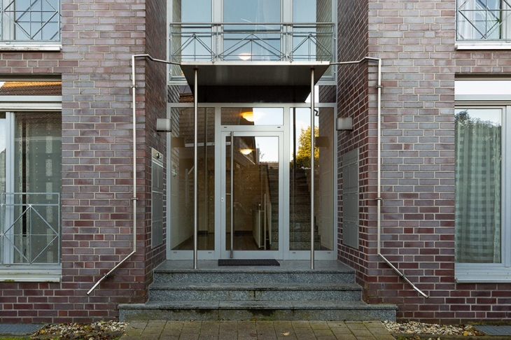 Eleganter Hauseingang