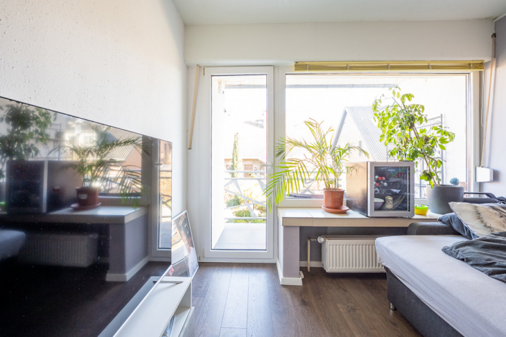 Elternschlafzimmer mit Balkon