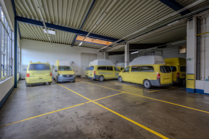 Fahrzeughalle 1