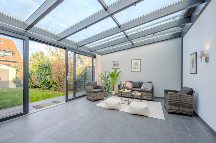 Fließender Übergang in den Garten