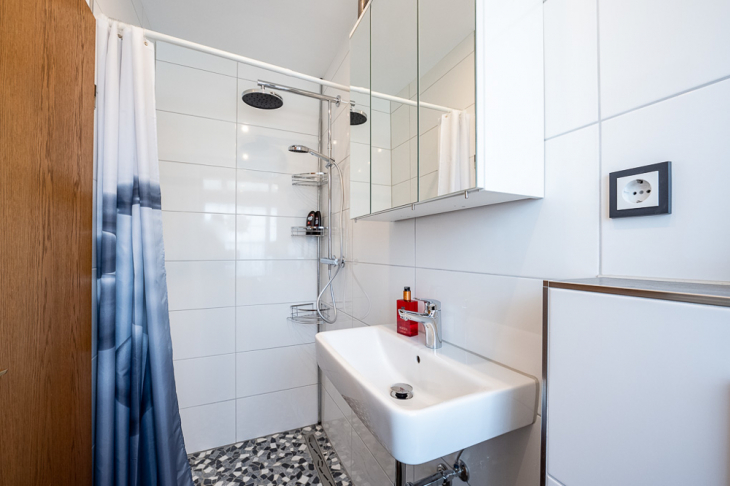 Gäste - WC mit Dusche