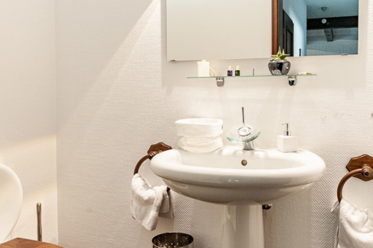 Gäste-WC im Erdgeschoss