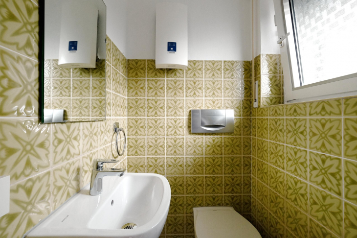 Gäste-WC im Hauseingangsbereich