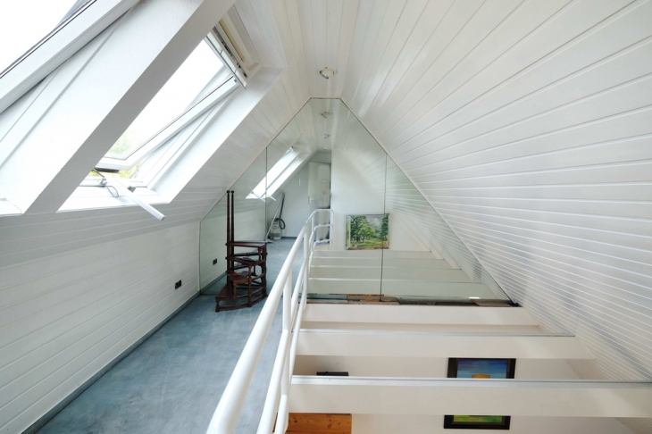 Galerie über dem Schlafzimmer