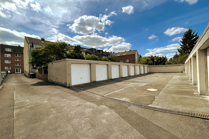 Garage am Haus