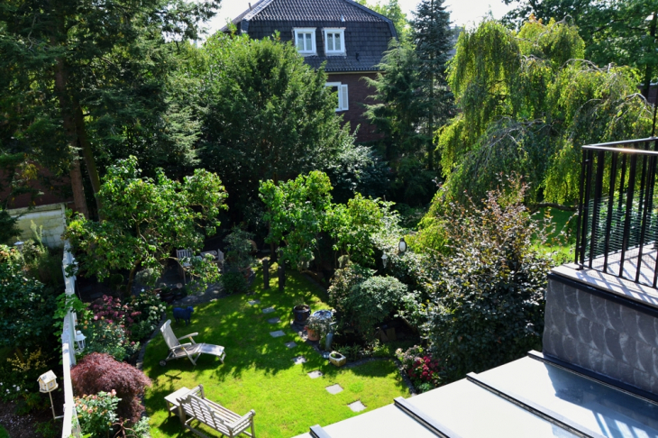 Gartenansicht von der Terrasse