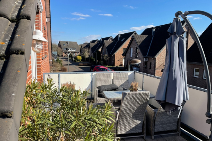 Große Dachterrasse