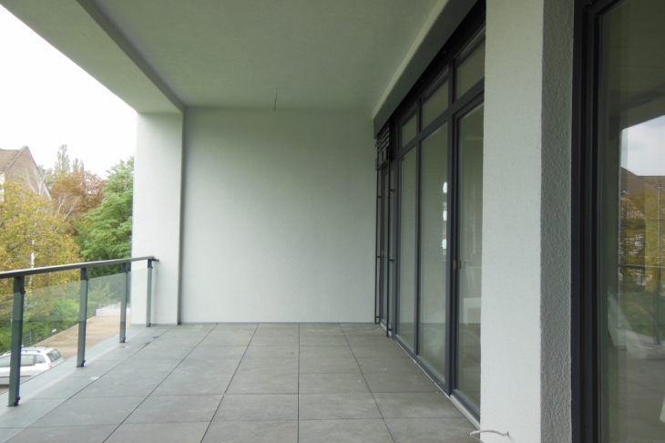 Große überdachte Loggia